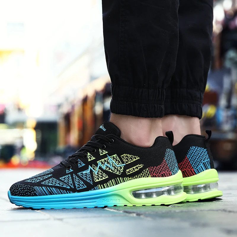 Мужские спортивные кроссовки для бега мужские с дышащей сеткой легкие