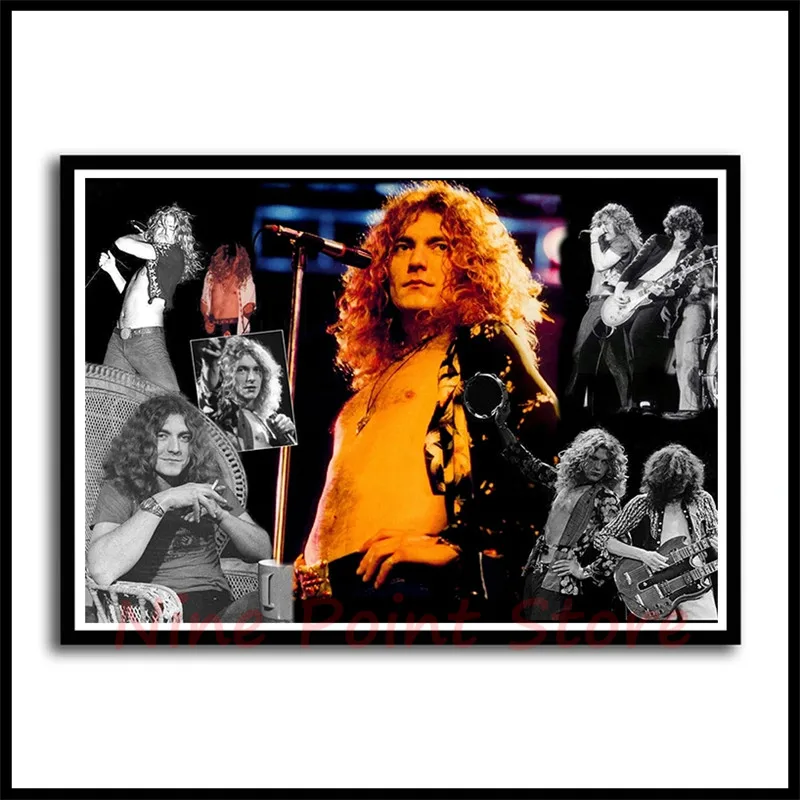 Led Zeppelin рок-музыка с покрытием бумажные Плакаты для дома спальни общежития Настенный декор Бескаркасный плакат - Цвет: Непроницаемый