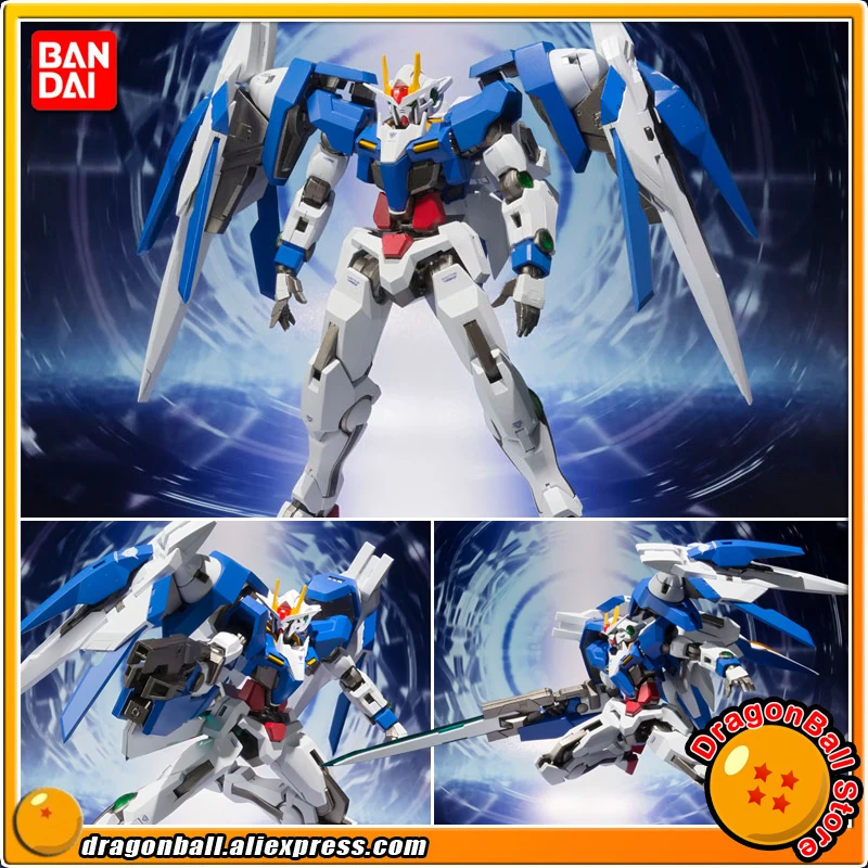 Оригинальный аниме мобильный костюм Gundam 00 BANDAI тамаши нациями металлический