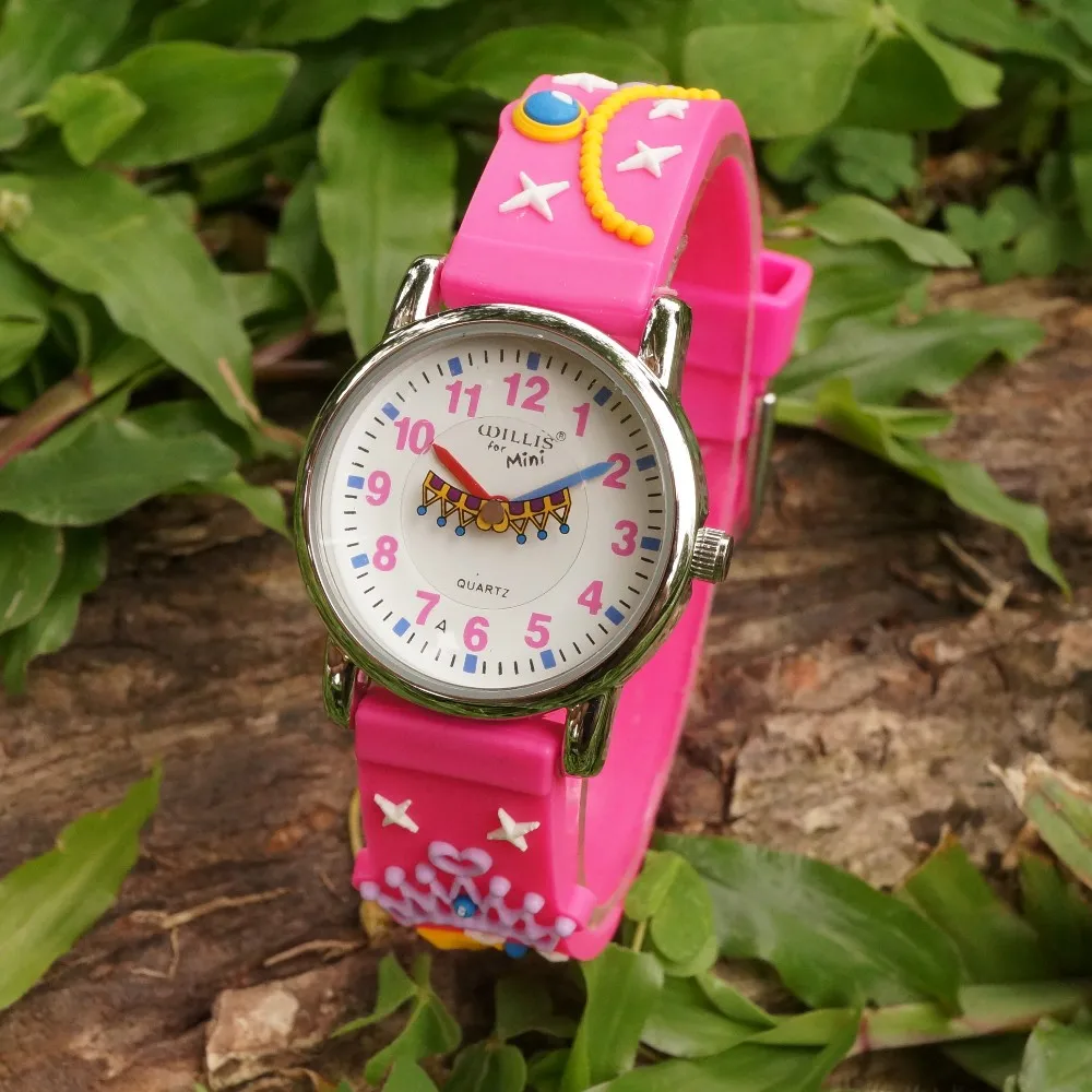 Бренд WILLIS детские часы для маленьких детей девочек модные От 5 до 10 лет время
