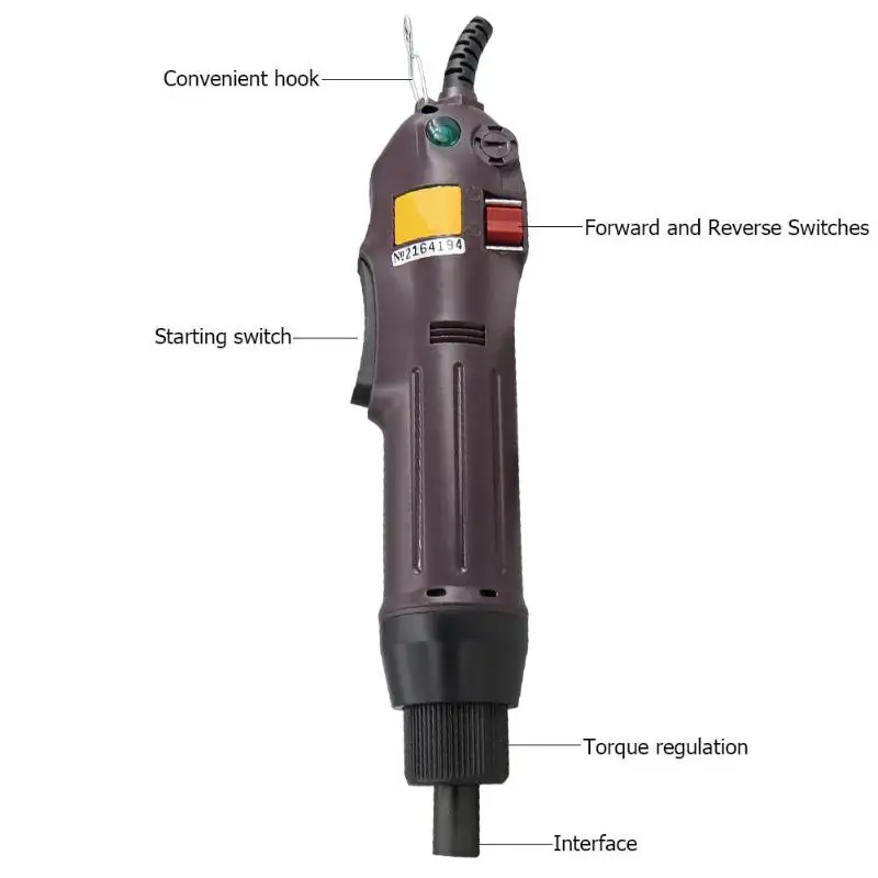AC110-220V бесступенчатая регулировка с прямой вставкой инструмент для электрической отвертки