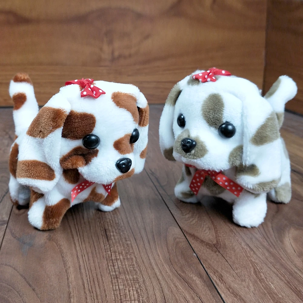 Милая игрушка-лай для прогулок, забавная электрическая короткая игрушка, электрическая подвижная собака, детские игрушки