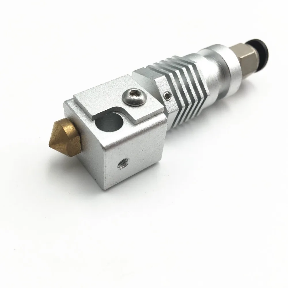 Фото Funssor обновление шестигранный AO полностью металлический Hotend kit-для DIY RepRap Lulzbot 3 D принтер Часть 12/24 В 1,75/3,00 мм №2