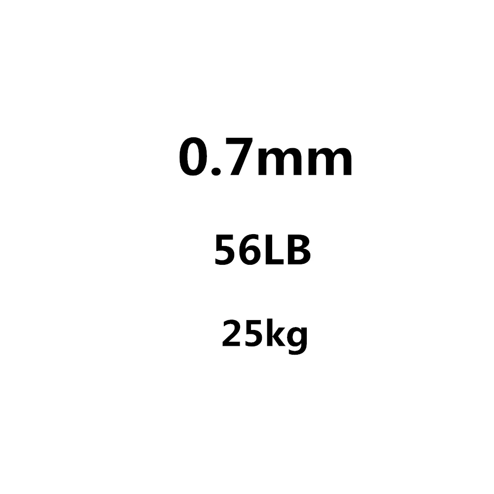 0.7mm 7 нитей проволоки из нержавеющей стали, плетеные рыболовные линии для ловли карпа, ловли нахлыстом, Морская Лодка, рыболовный лидер, джигггинг провод, 13-130LB - Цвет: 0.7mm
