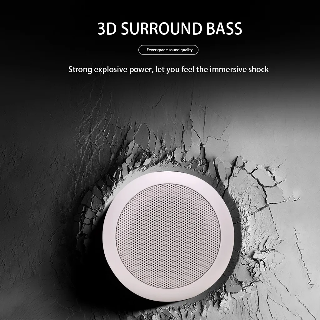 Bluetooth динамик Портативный беспроводной металлический Altavoz Bluetooth беспроводной бас мини динамик s Открытый громкий динамик музыкальный плеер