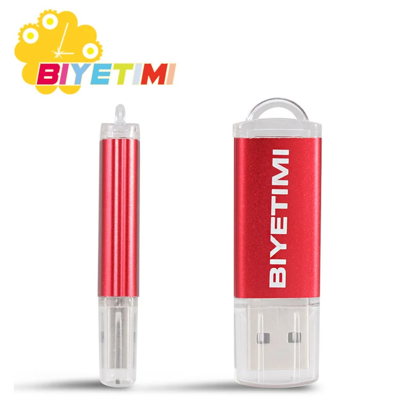 Biyetimi Usb Flash Drive Real Capacity Colorful Small Smart 8GB 16GB 32GB 64GB 128GB Memory Stick Pen Pendrive For PC | Компьютеры и