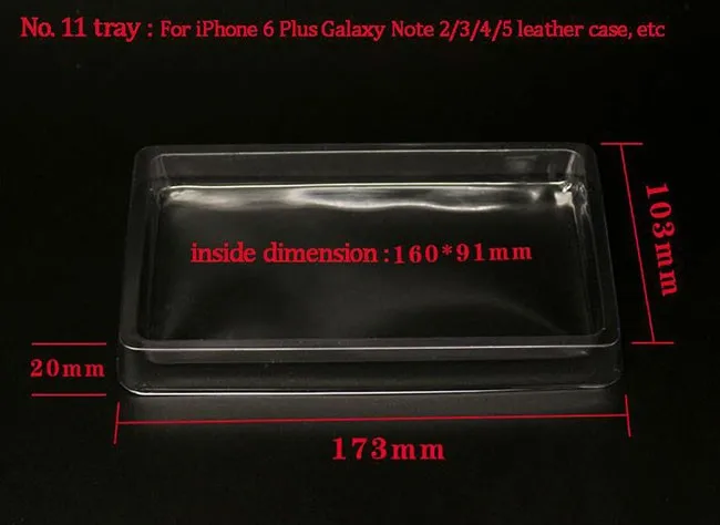Крафт-Бумага коричневая Розничная упаковка Box для большего размера чехол для iPhone 7 6 Plus 5.5 дюймов бизнес-кейс для Note 3 4 5 чехол