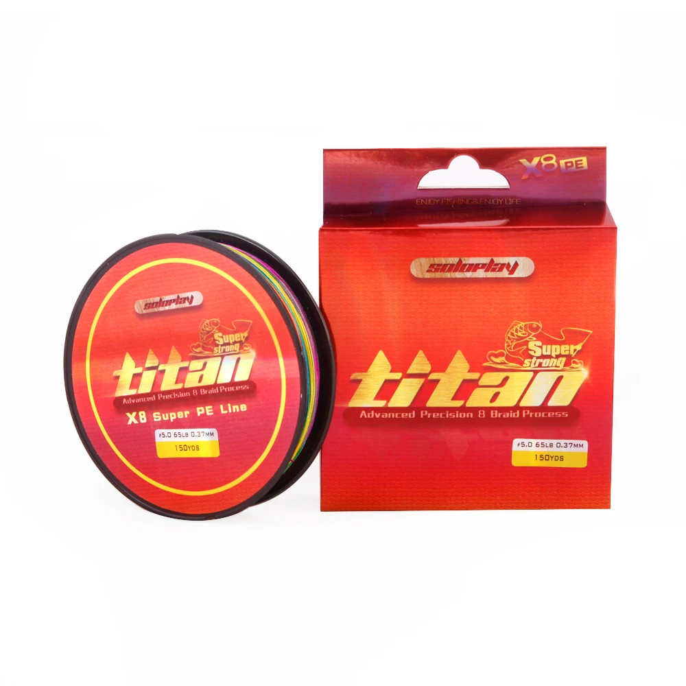 Плетеная рыболовная леска 8 нитей 137 м/ярдов 1 м|braided line|pe braided linefishing line |