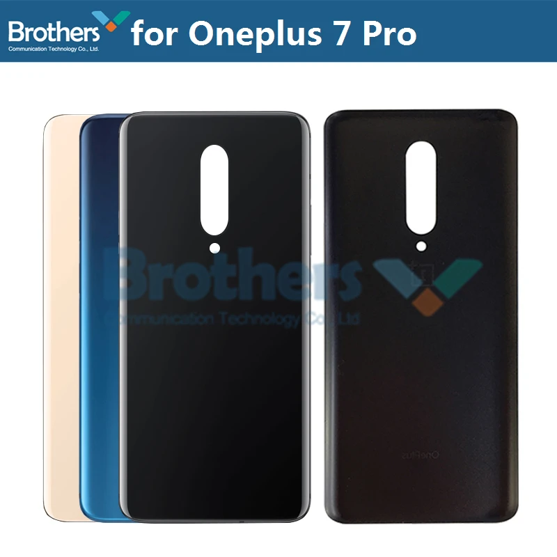 Задняя крышка для Oneplus 7 Pro корпус аккумулятора 7Pro задняя детская запасная без