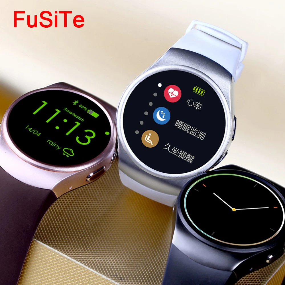 Kingwear kw18, Bluetooth, умные сенсорные часы, пульсометр, Whatsapp, водонепроницаемые Смарт-часы, Android, Смарт-часы с sim-картой