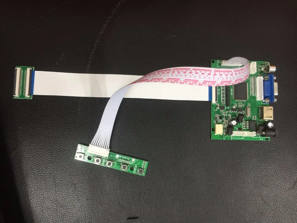 Контроллер LVDS TTL 50PIN для ЖК дисплея AT070TN90 92 94 Suporte HDMI VGA 2AV VS TY2662 V1 автоматический