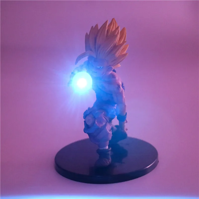 Dragon Ball Z Son Gohan аниме светодиодный светильник Супер Saiyan Son Gohan ПВХ фигурка игрушка ночные светильники Драконий шар Z игрушки figuas DBZ
