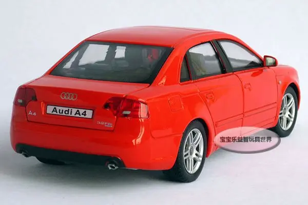 Новый 1:24 AUDI A4 Сплава Литья Под Давлением Модели Автомобиля Игрушки Коллекция С