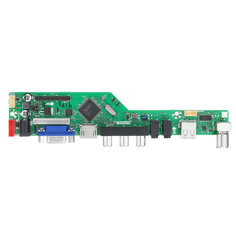 Универсальный контроллер для ЖК телевизора V56 Upgrade V59 драйвер ПК/VGA/USB интерфейс|v59