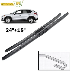 Щетки стеклоочистителя Misima для Mazda CX-5, CX5, 2012, 2013, 2014, 2015, 2016, 2017, 24 и 18 дюймов