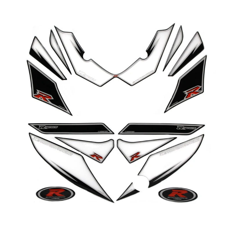 Fender клюв топливные баки для 3D силиконовая Наклейка Обложка Танк PAD SUZUKI