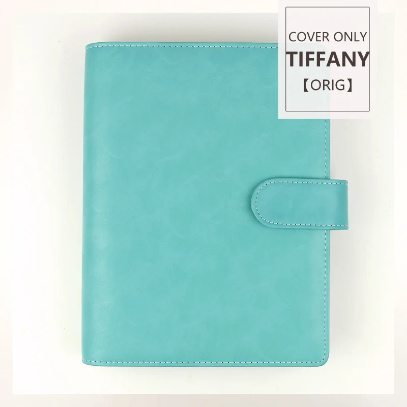 TIFFANY (COVER ONLY) MyPretties спокойной Binder Тетрадь a5 a6 планировщик Журнал Повестка DIY ретро Организатор школьные канцелярские - Цвет: TIFFANY (COVER ONLY)