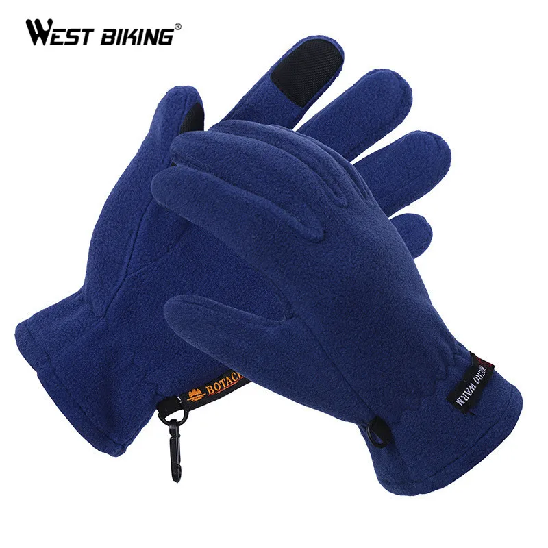 Зимние флисовые велосипедные перчатки с сенсорным экраном|bike cycling gloves|bike glovescycling