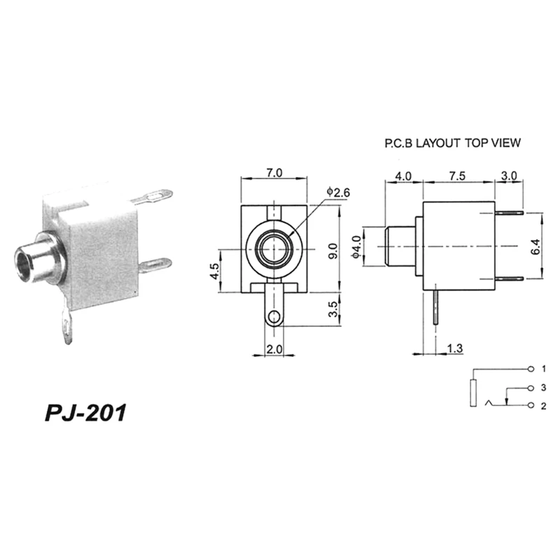 4 шт. разъем для наушников 2 5 мм|connector 2.5mm|headphone jack socketheadphone connector |