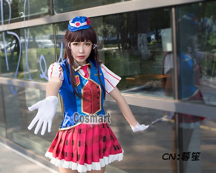 [На заказ] аниме LoveLive!Sunshine!Kurosawa Dia Happy вечерние Train Aqours форма для пробуждения костюм