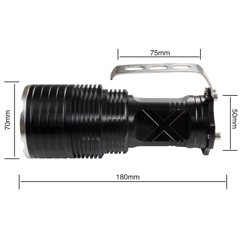 Светодио дный светодиодный фонарик XM L2 свет белый желтый 2 цвета варианты на