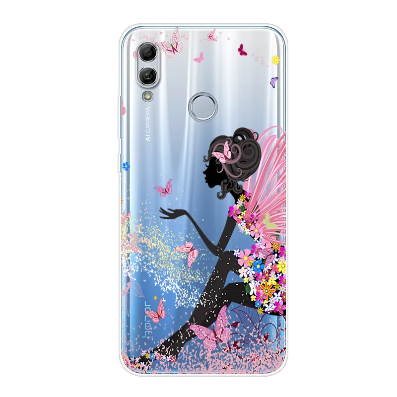 Чехол 6 21 дюйма для Huawei Honor 10 Lite силиконовый мягкий чехол из ТПУ телефона Coque Honor10 |