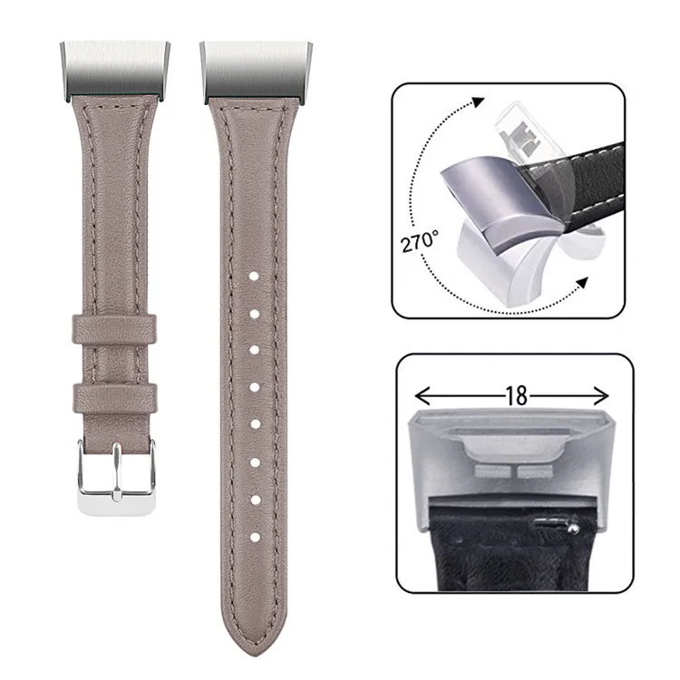 Новое поступление, ремешок из натуральной кожи, ремешок для Fitbit Charge 3, модные умные часы, сменный Браслет, кожаные аксессуары