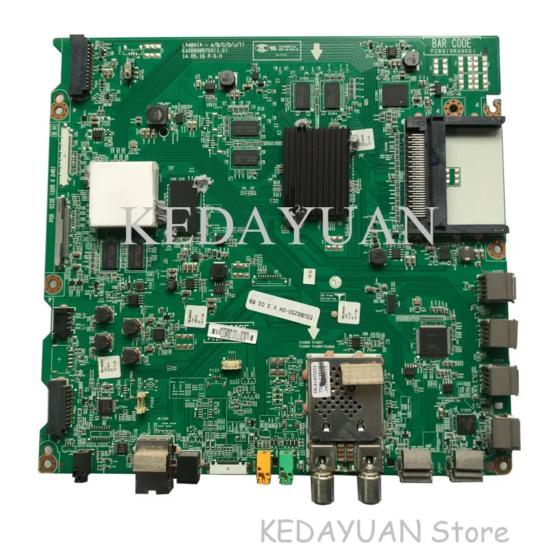 Оригинальная тестовая работа для LG 55UB8250-CH материнская плата EAX66085703(1,0) экран LC550EQE(PG)(M1