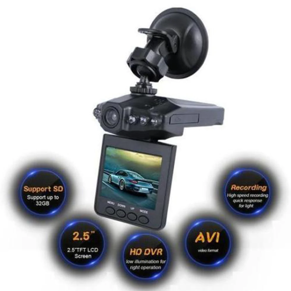2 4 дюймов 1080P видеокамера с экраном HD lcd широкоугольная камера Dash Cam Автомобильный