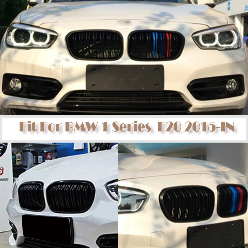 1 набор авто передний бампер гоночные грили решетки для BMW серия F20 2015 2016 2017 2018 M