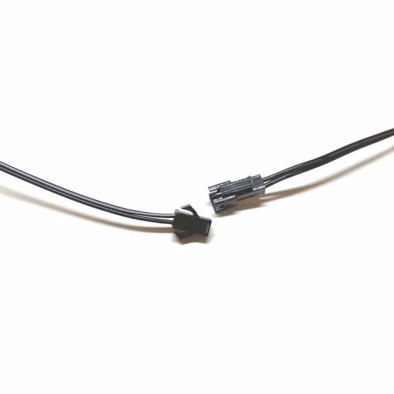 Неоновая полоса синий 5000 часов EL холодный светильник провод и адаптер 5 метров