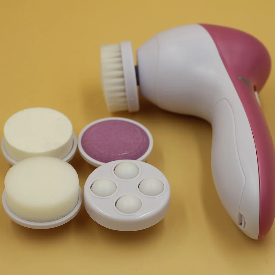 Новый 5 в 1 Электрический Очиститель для лица массажер ультразвуковой очиститель