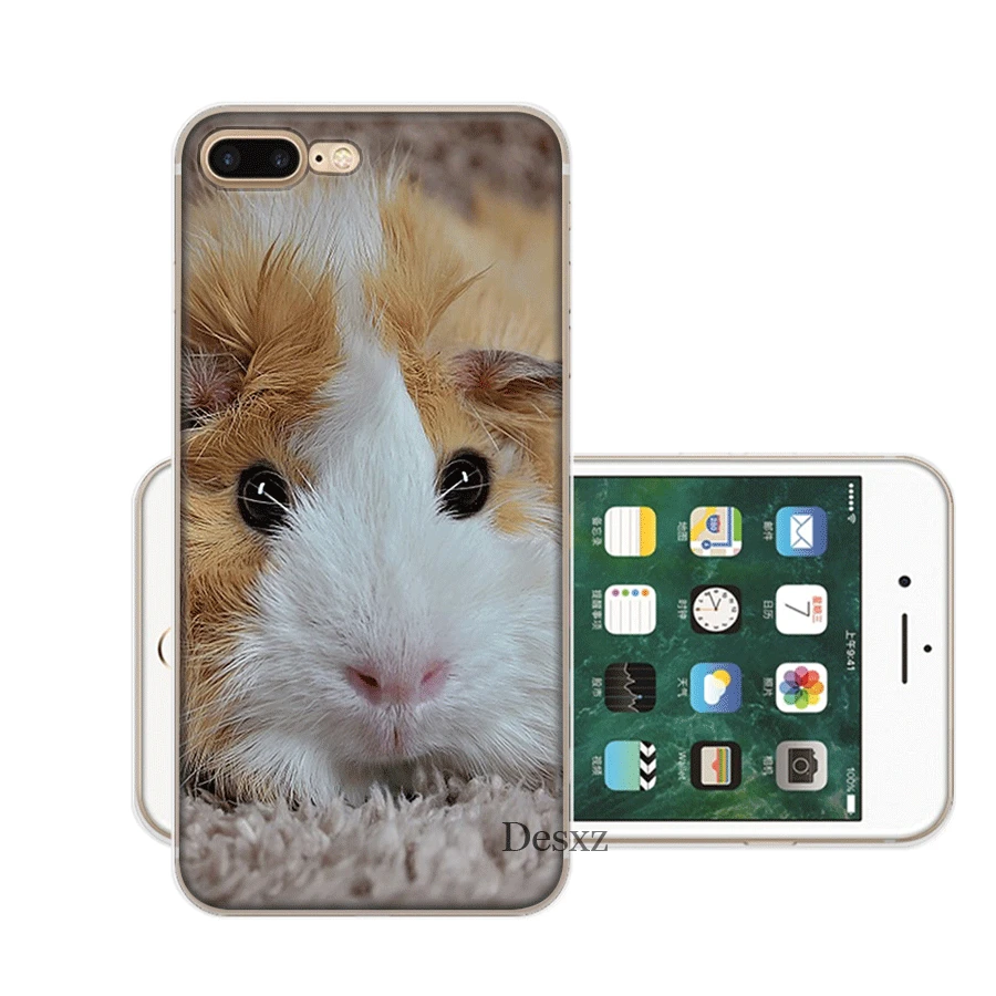 Desxz Squirrel Peanut Mouse Case for iPhone 7 8 6 6s Plus 11 Pro X XR XS Max 5 5S SE Cover Bag |