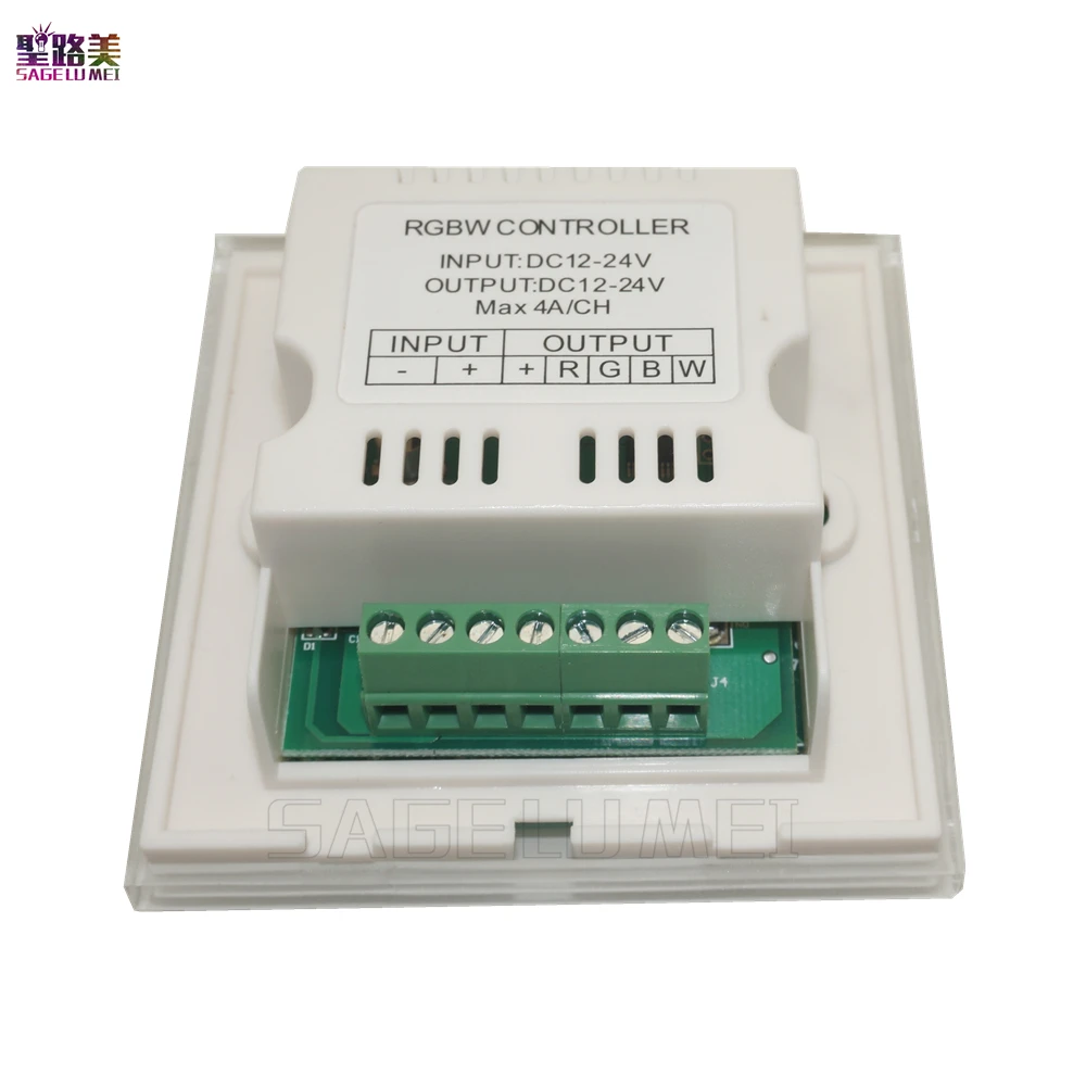 DC12V 4A * 4CH светодиодный цифровой сенсорный экран диммер контроллер домашний