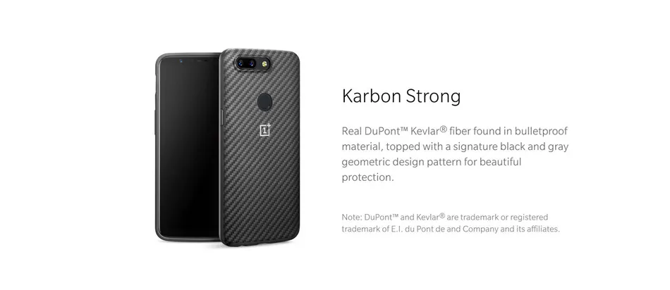 OnePlus 5T бампер чехол Karbon официальный кевлар+ ТПУ чехол Oneplus 5T защитный щит One Plus 5T углеродное волокно