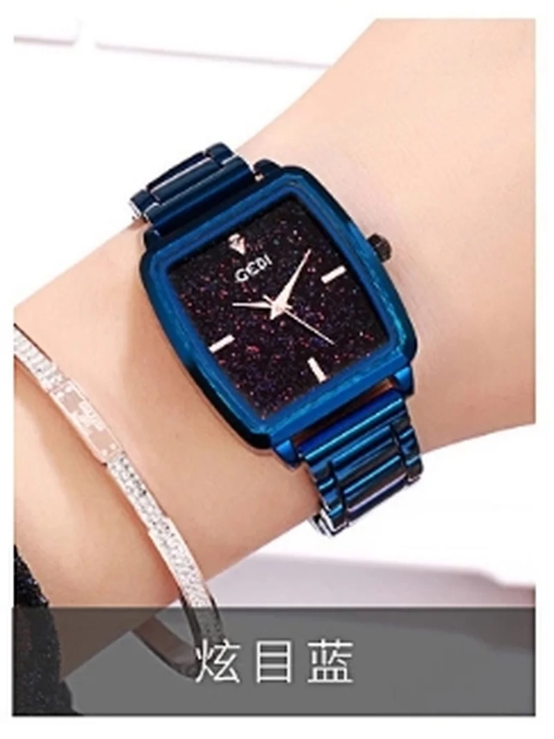 Модные маленькие милые ветровые прямоугольные часы с циферблатом из каталога ms