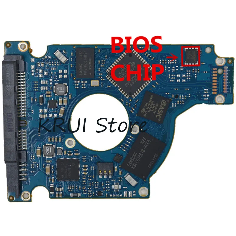 ST1000LM014 ST500LM000 HDD PCB/логическая плата/номер платы: 100731589 REV A