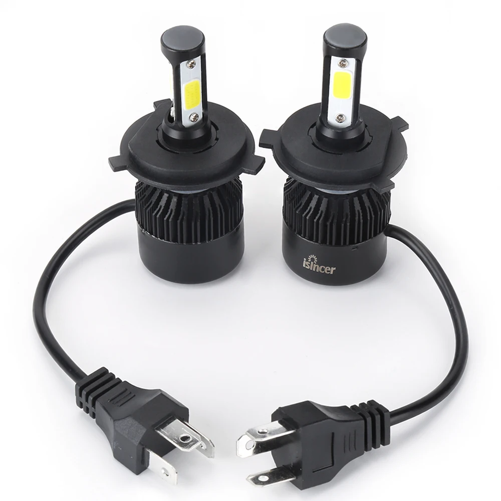 6000K White LED H7 Car Headlight Bulbs 72W Cooling Fan Automobile Hh Led Lamp for Honda BMW VW Mazda | Автомобили и мотоциклы