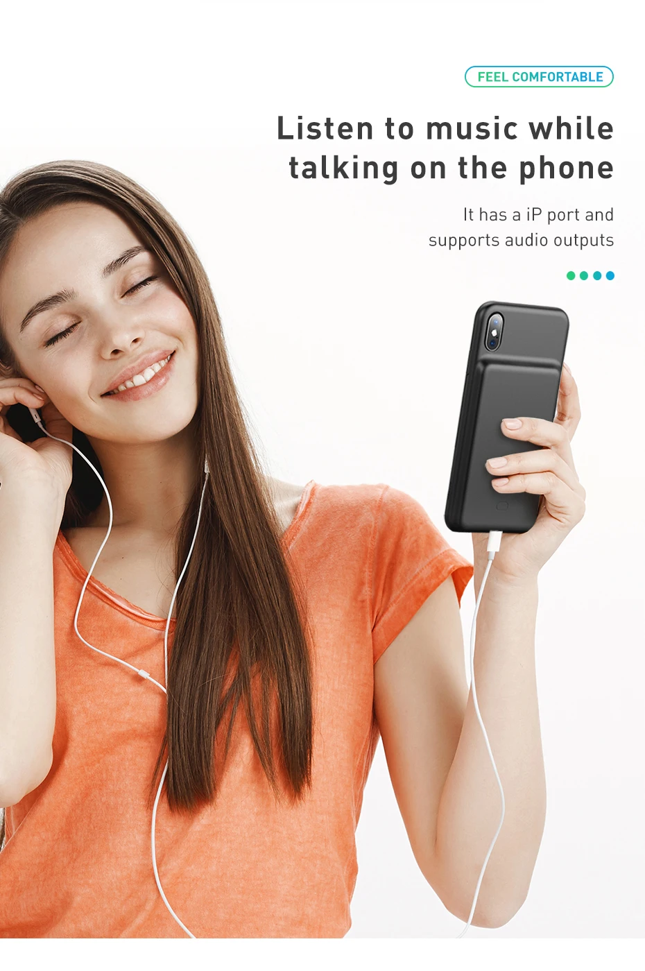 Baseus, 3300 мА/ч, чехол, зарядное устройство для телефона iPhone X/XS, XR, XS Max, чехол для аккумулятора, чехол для зарядного устройства, чехол для мобильного телефона