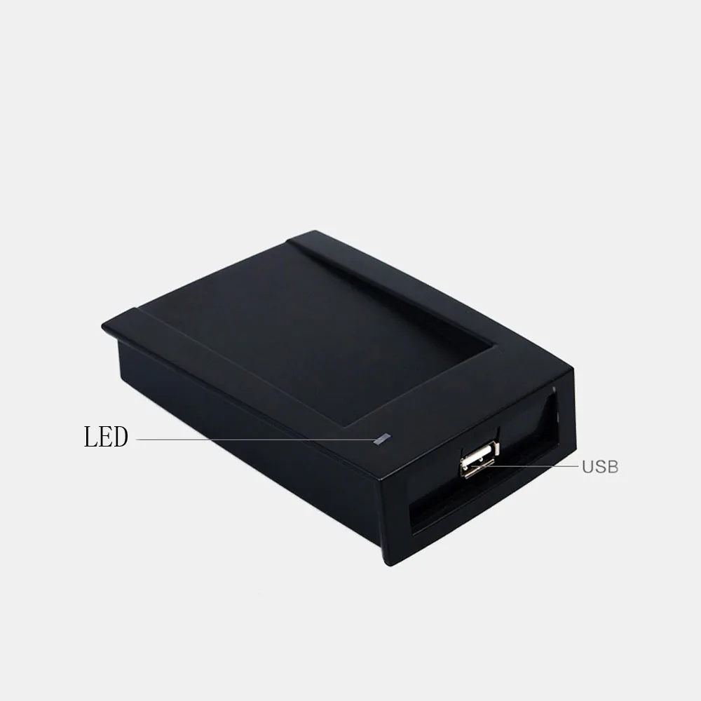 LUCKING DOOR 13 56 MHz IC кардридер настольный считыватель USB инертный для контроля