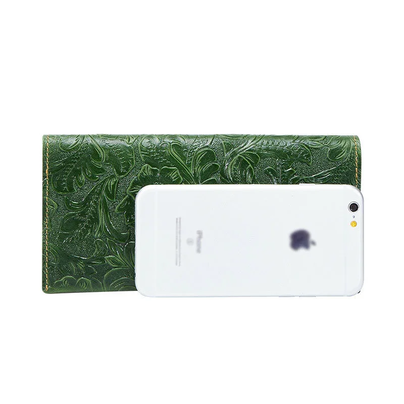 Зеркальный Солнечный 2018 новый женский длинный кошелек из натуральной кожи