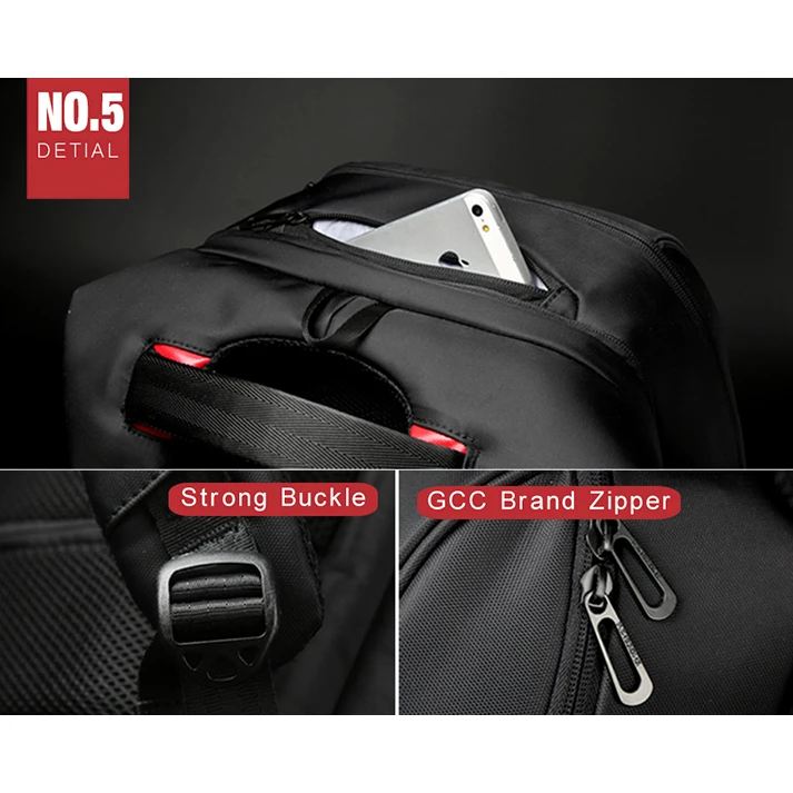 2021 Backpack Fashion Male New Anti-thief Men School Laptop Multifunction Backbag Bag Teenage Boy | Багаж и сумки