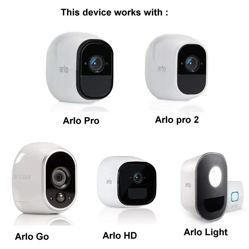 3 Упак. Металлическое Крепление для камеры безопасности Arlo/Arlo Pro металлическая
