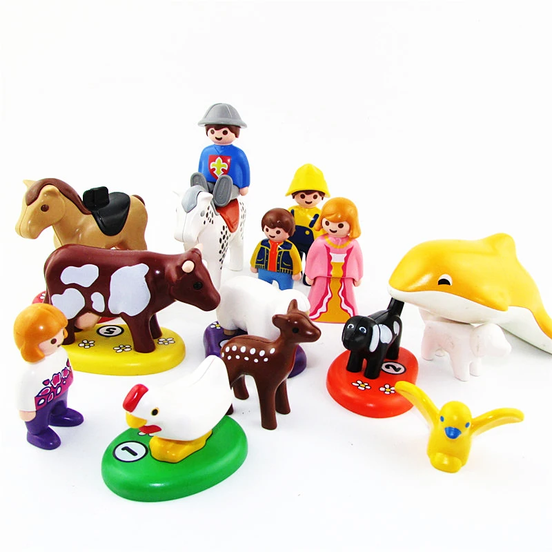 Новый Playmobil 2017 Германии Игрушечные лошадки животных Олень Товары для птиц собака