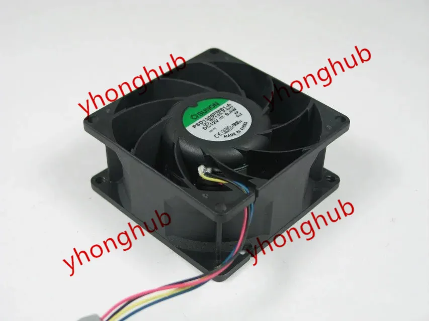 SUNON PSD1208PMB1 A (2).B3138.F.GN DC 12 В 9 4 Вт 80x80x38 мм вентилятор охлаждения сервера|square fan|server fandc