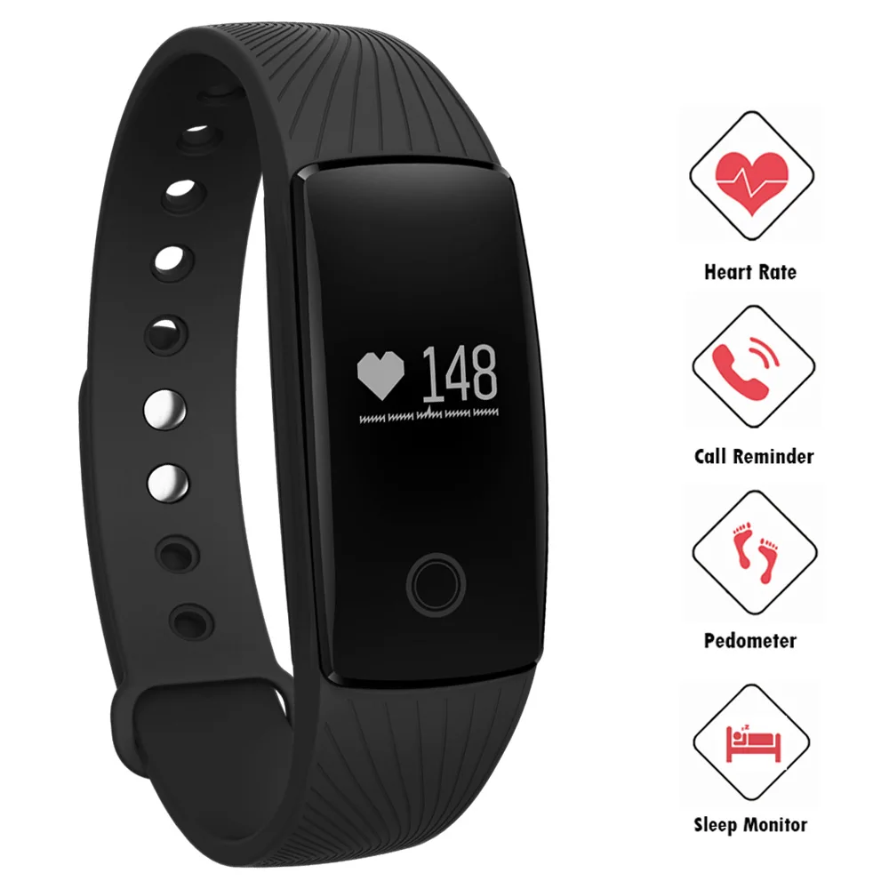 Время владельца Smart Band V05C сердечного ритма работает группа barcelet slepp монитор