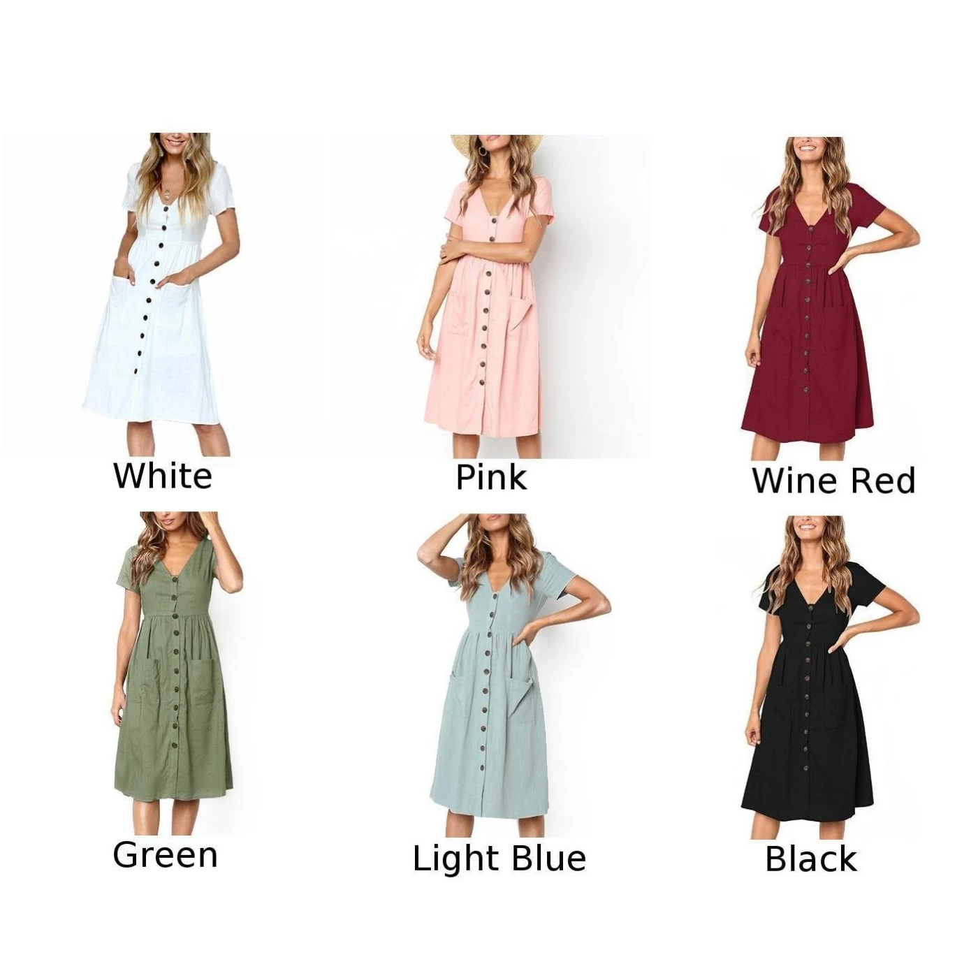 Женское платье женское пляжное летнее плотное модные вечерние с v образным