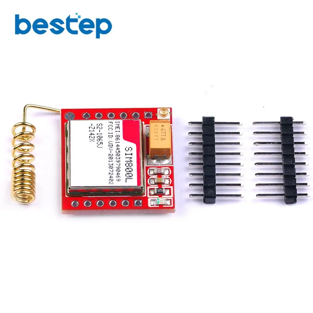 Миниатюрный SIM800L GPRS GSM модуль карта MicroSIM Core Беспроводная плата