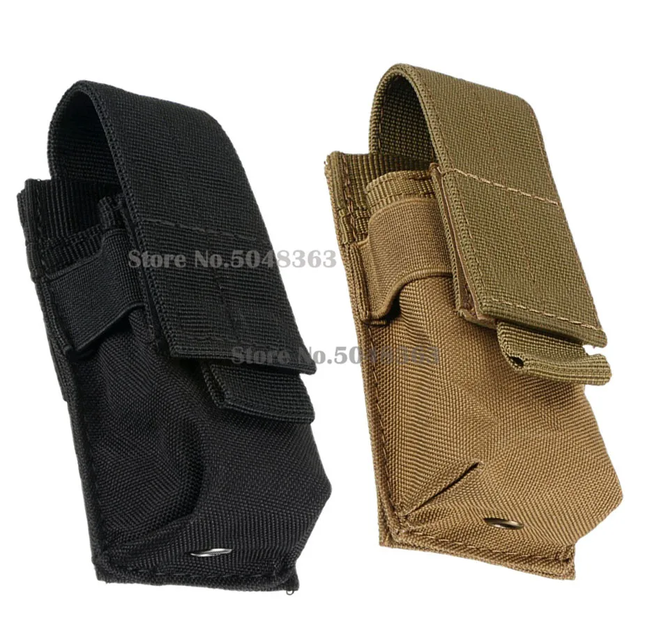 Molle тактический M5 вспышка светильник чехол Фонарь держатель Чехол Одноместный