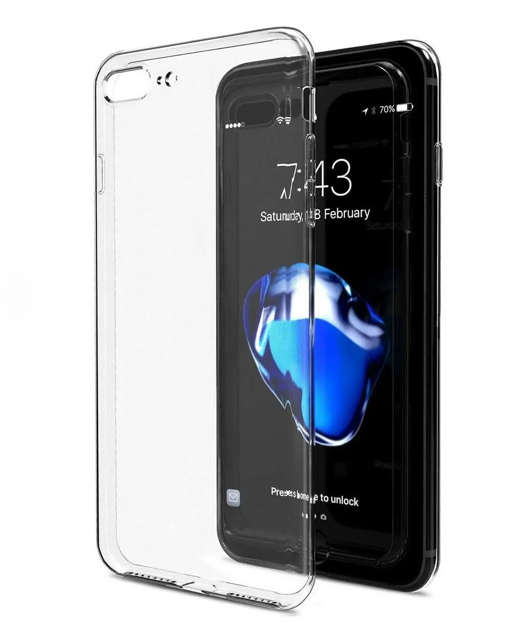 Тонкий прозрачный мягкий ТПУ чехол силиконовый чехол для iPhone 7 8 чехол для телефона для iPhone X XS чехол для MAX XR для iPhone 6 6S Plus 5S SE чехол s